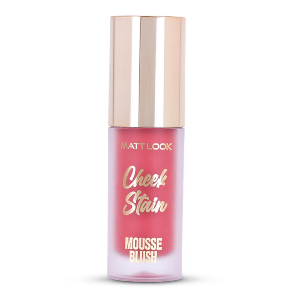 Matt Look Cheek Stain Mousse Blushs - 01 Dream Boat | Grocsy
