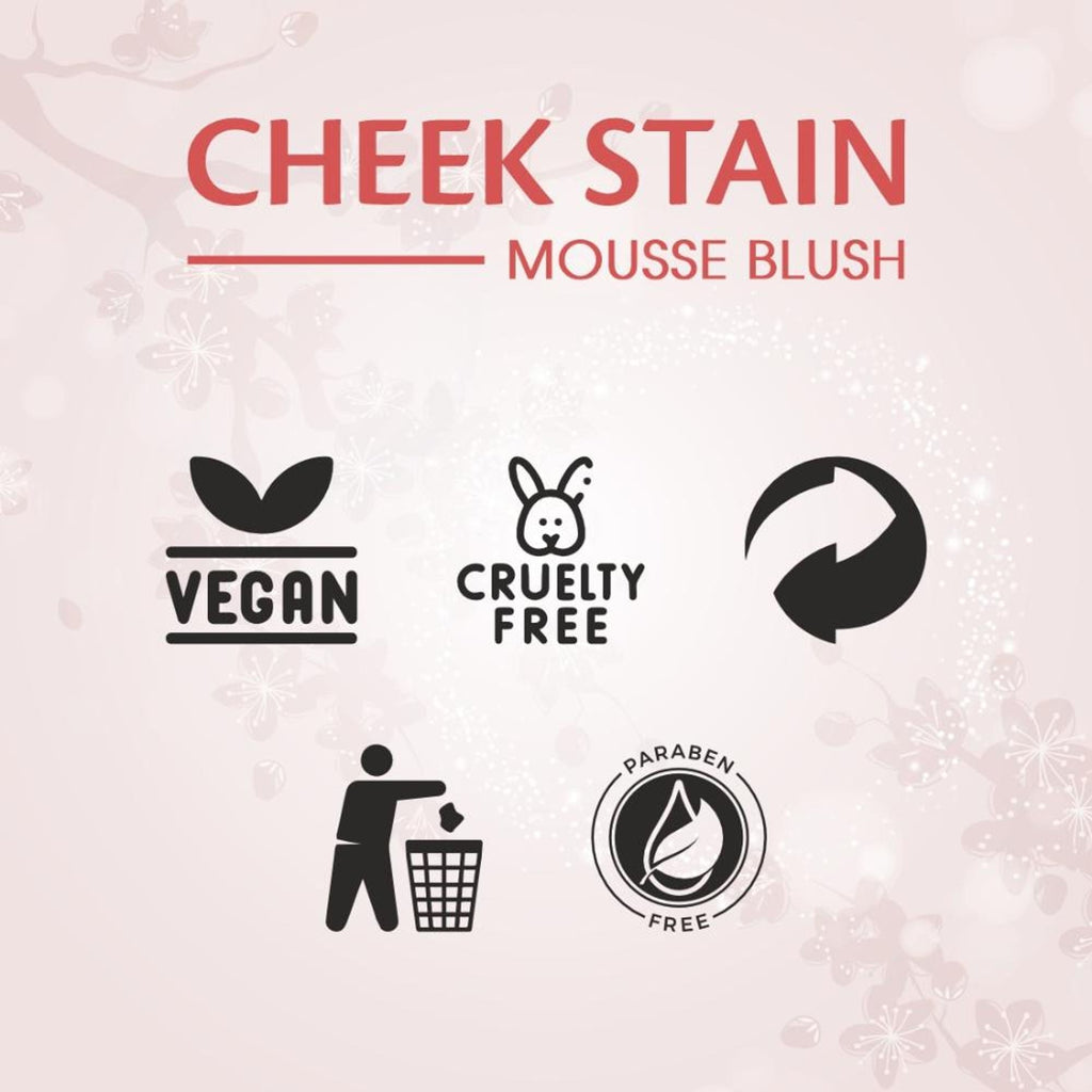 Matt Look Cheek Stain Mousse Blushs - 04 Everyday Love | Grocsy