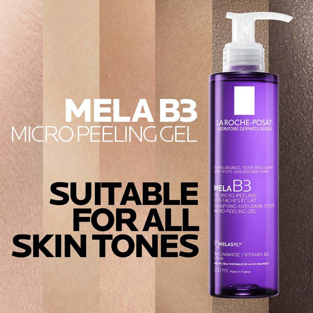 La Roche-Posay Mela B3 Anti-Dark Spot Face Wash, Cleanser with Melasyl & Niacinamide for pigmented skin | Grocsy
