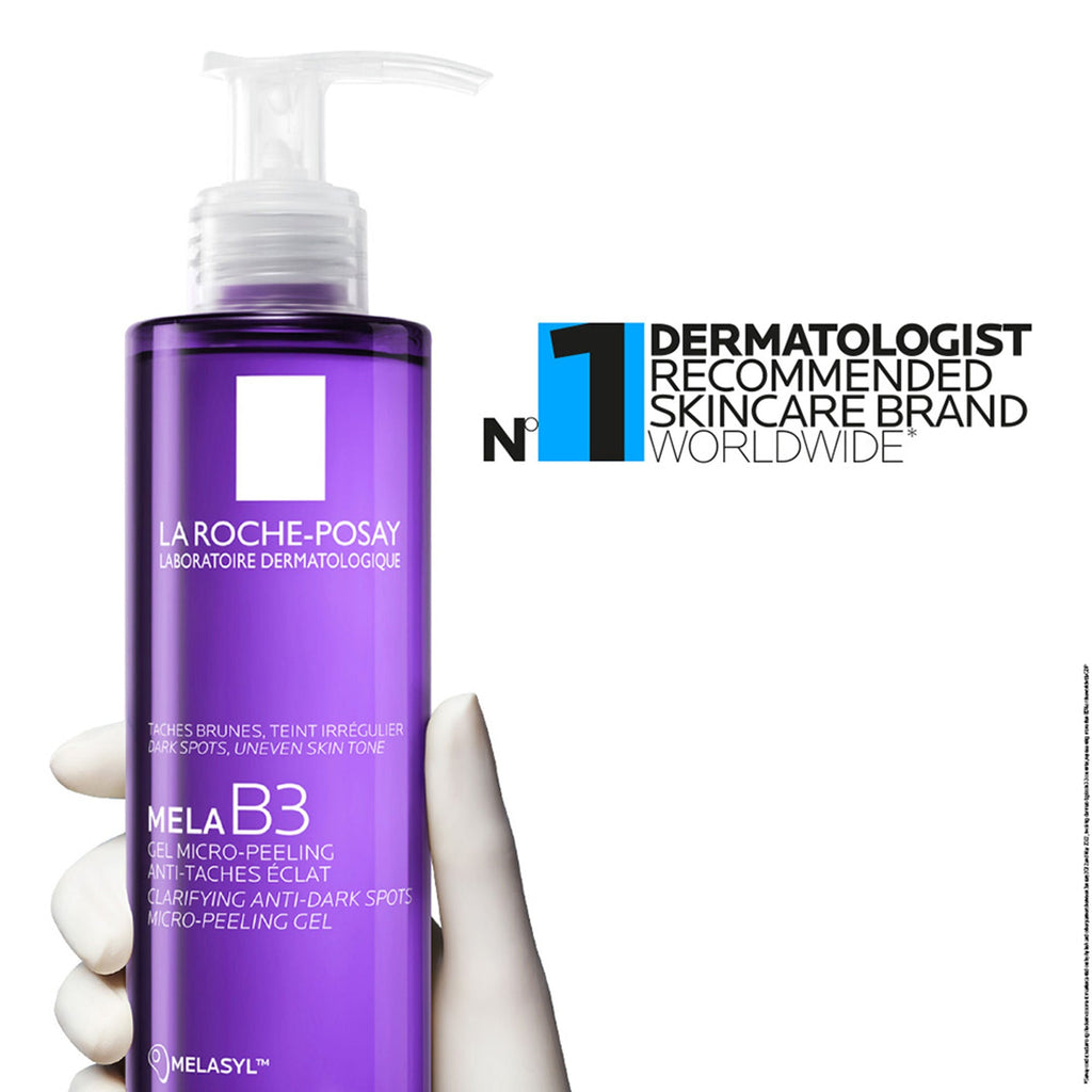 La Roche-Posay Mela B3 Anti-Dark Spot Face Wash, Cleanser with Melasyl & Niacinamide for pigmented skin | Grocsy