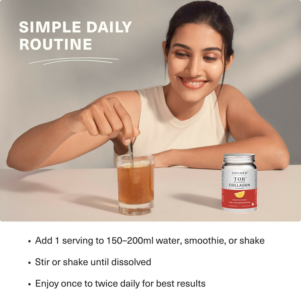 Chosen Tor Classic Marine Collagen Powder Skin Hair & Joint Health | Grocsy