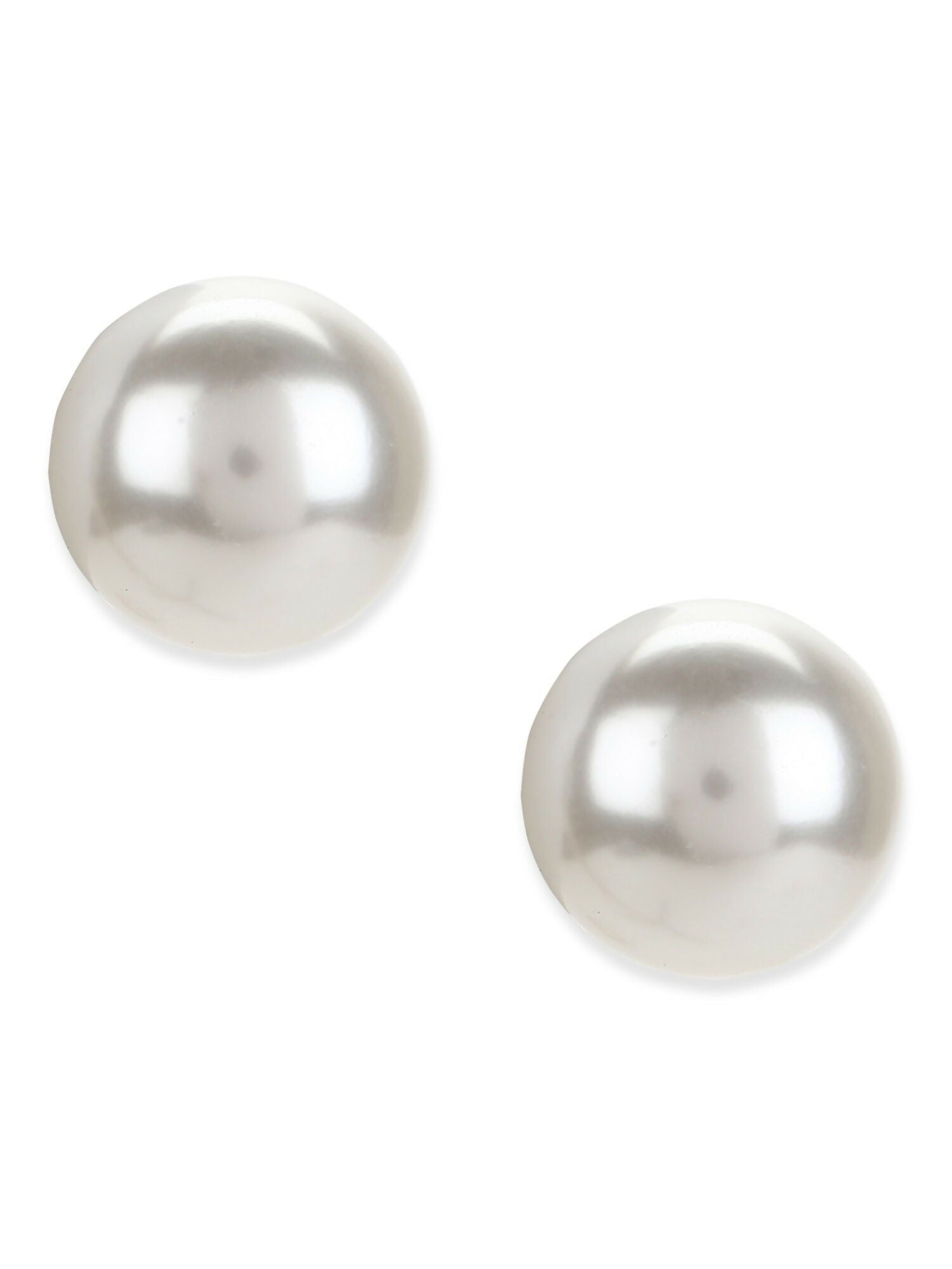 Oversized pearl Studs (18 mm)- Ruby Raang | Grocsy