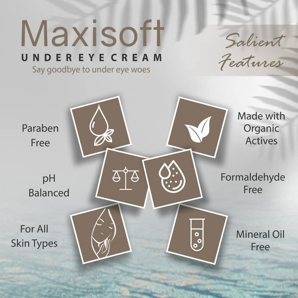 Maxisoft Under Eye Cream For Dark Circles | Grocsy