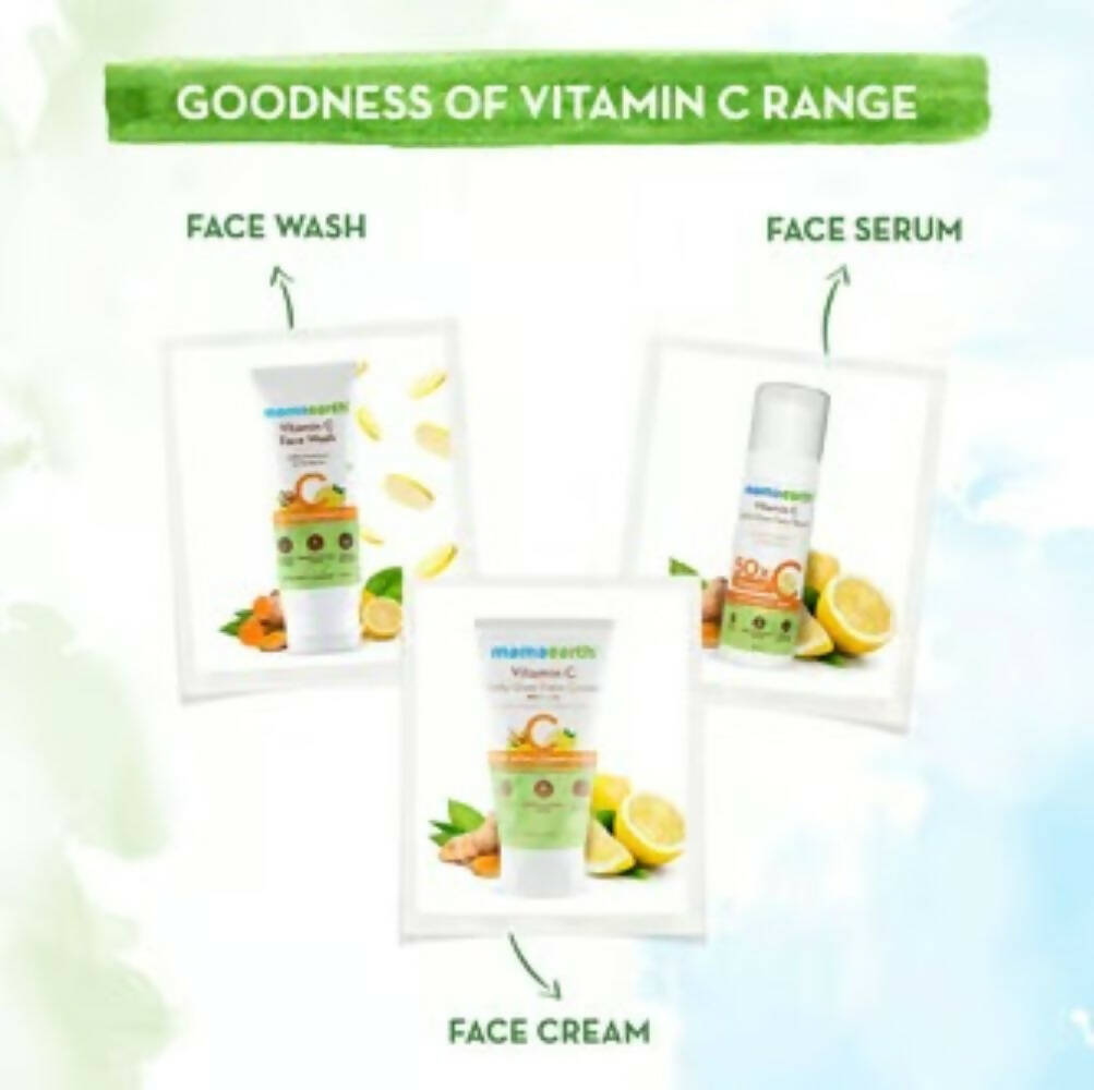 Mamaearth Vitamin C Daily Glow Face Serum | Grocsy