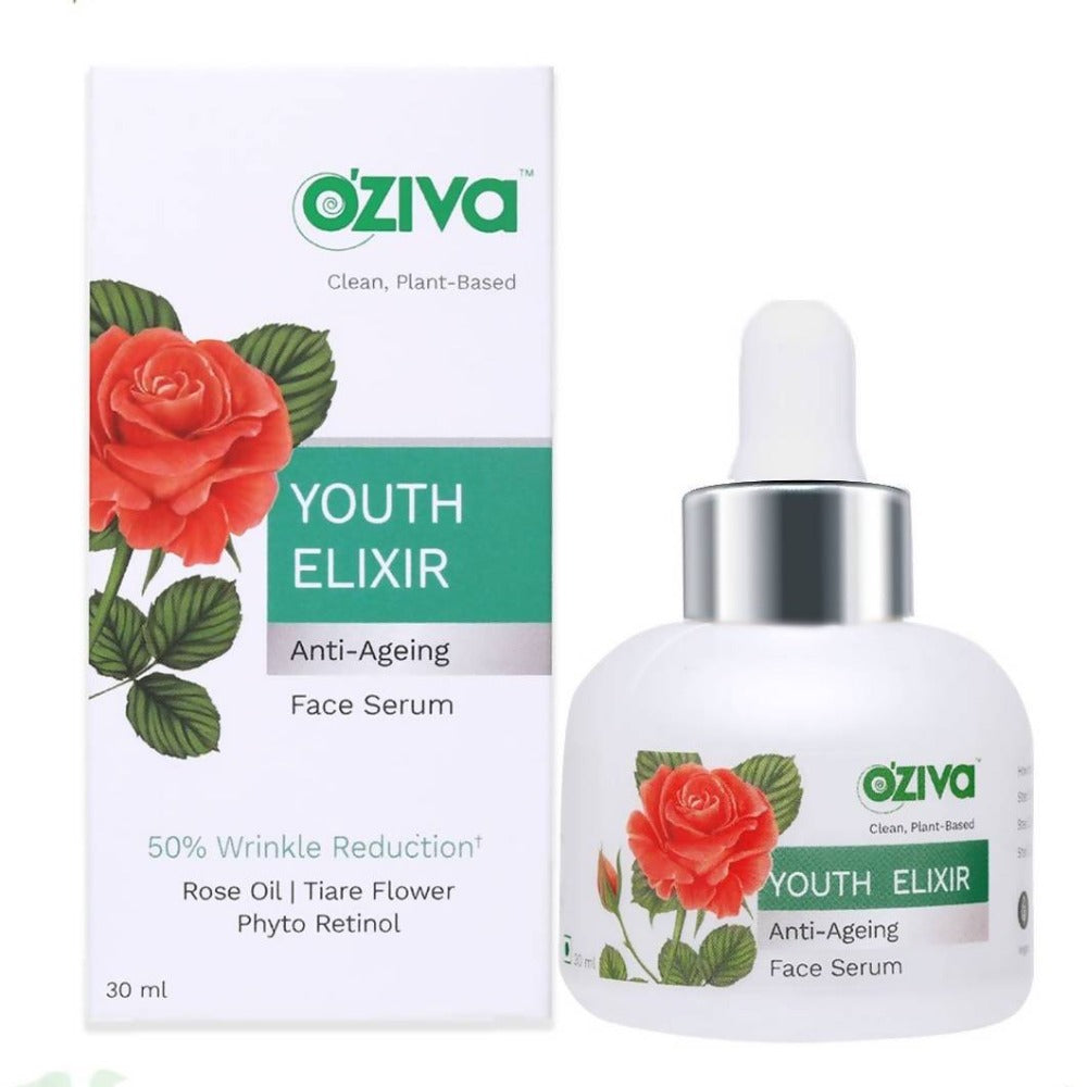 OZiva Youth Elixir Anti-Ageing Face Serum | Grocsy