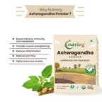 Nutriorg Certified Organic Ashwagandha Powder | Grocsy