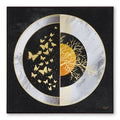 Tehzeeb Creations Golden Embossed Wall Painting | Grocsy