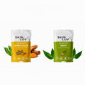 SkinLuv Swarna Amba Haldi Powder And Neem Powder Combo For Acne Control | Grocsy