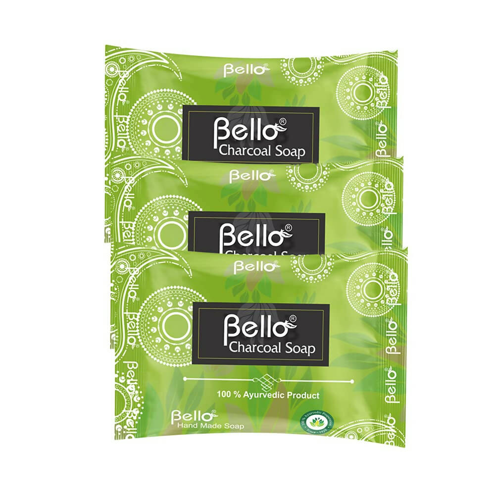 Bello Herbals Charcoal Soap | Grocsy