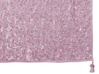 Pink Pure Georgette Embroidered Saree With Stitched Blouse - Nimaya Kaksha | Grocsy