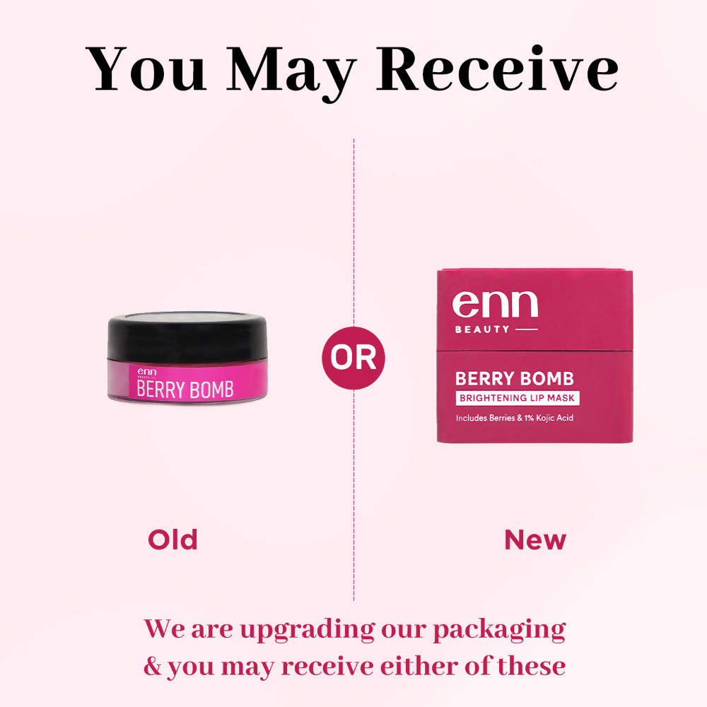 Enn Brightening Lip Mask & Lip Balm For Dry | Grocsy