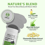 Orgatre Detan Face Mask Stick For Men & Women With Green Tea Chamomile For Tan | Grocsy