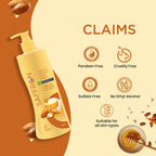 VI-JOHN Saffron Natural Fairness Body Lotion Body Milk with Honey & Almond Deep Nourishment & Radiant Glow For All Skin Types | Grocsy