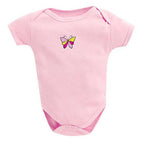 EIO New Born Baby Rompers Body Suits Jump Suit For Boys And Girls - L-Pink | Grocsy