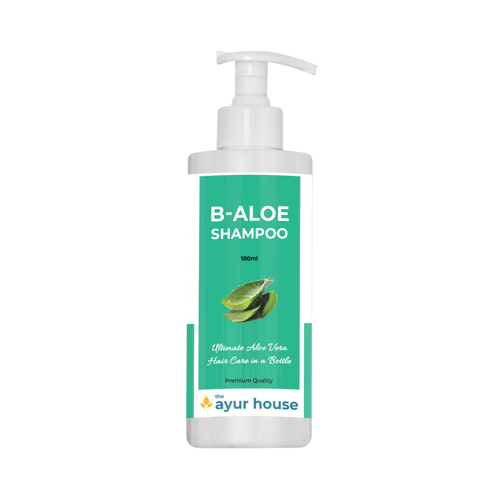 The Ayur House B Aloe Herbal Shampoo | Grocsy