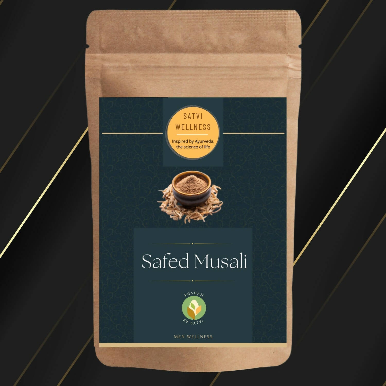 Satvi Wellness Ashwagandha Plus and Safed Musli Combo | Grocsy