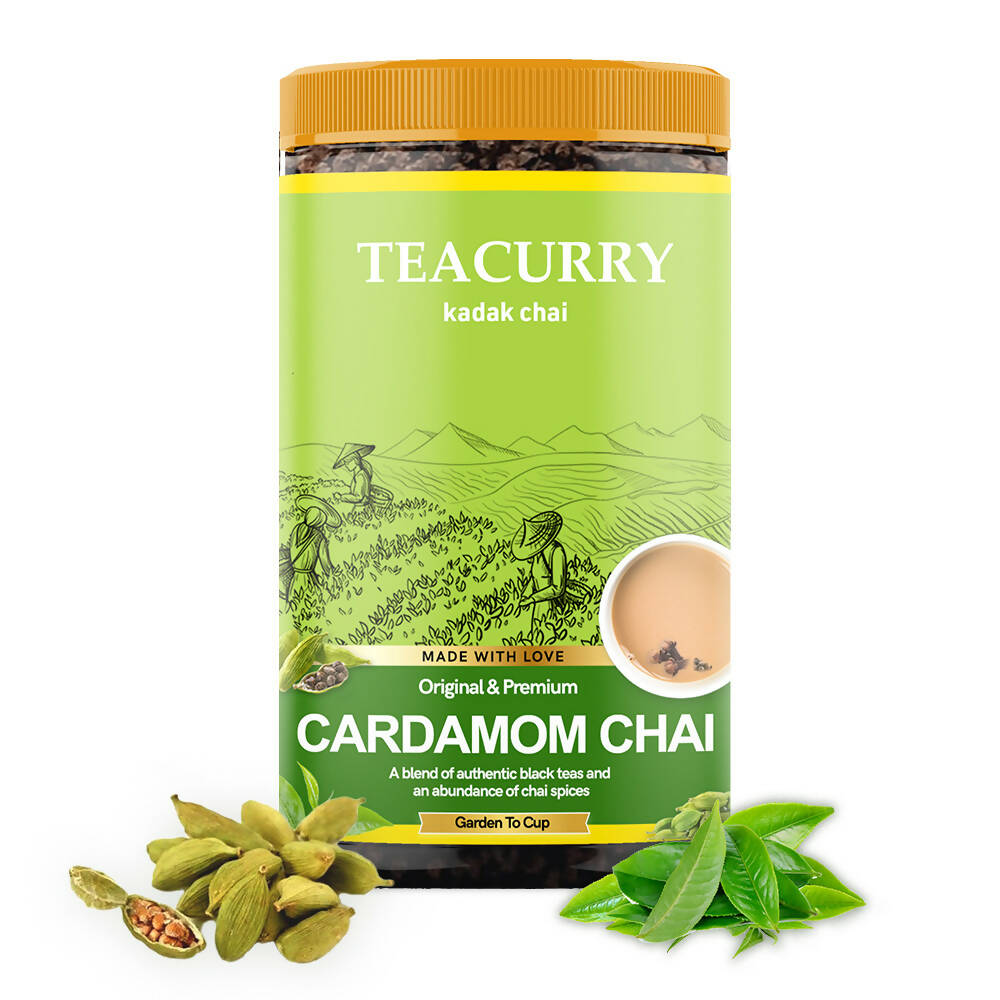 Teacurry Cardamom Chai Powder | Grocsy