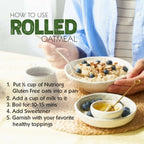 Nutriorg Gluten Free Rolled Oats | Grocsy