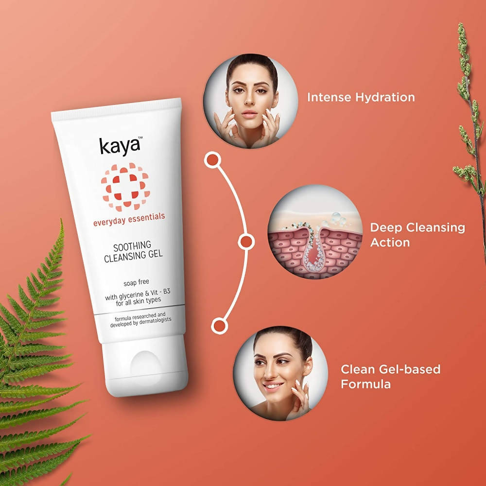 Kaya Everyday Essentials Soothing Cleansing Gel | Grocsy