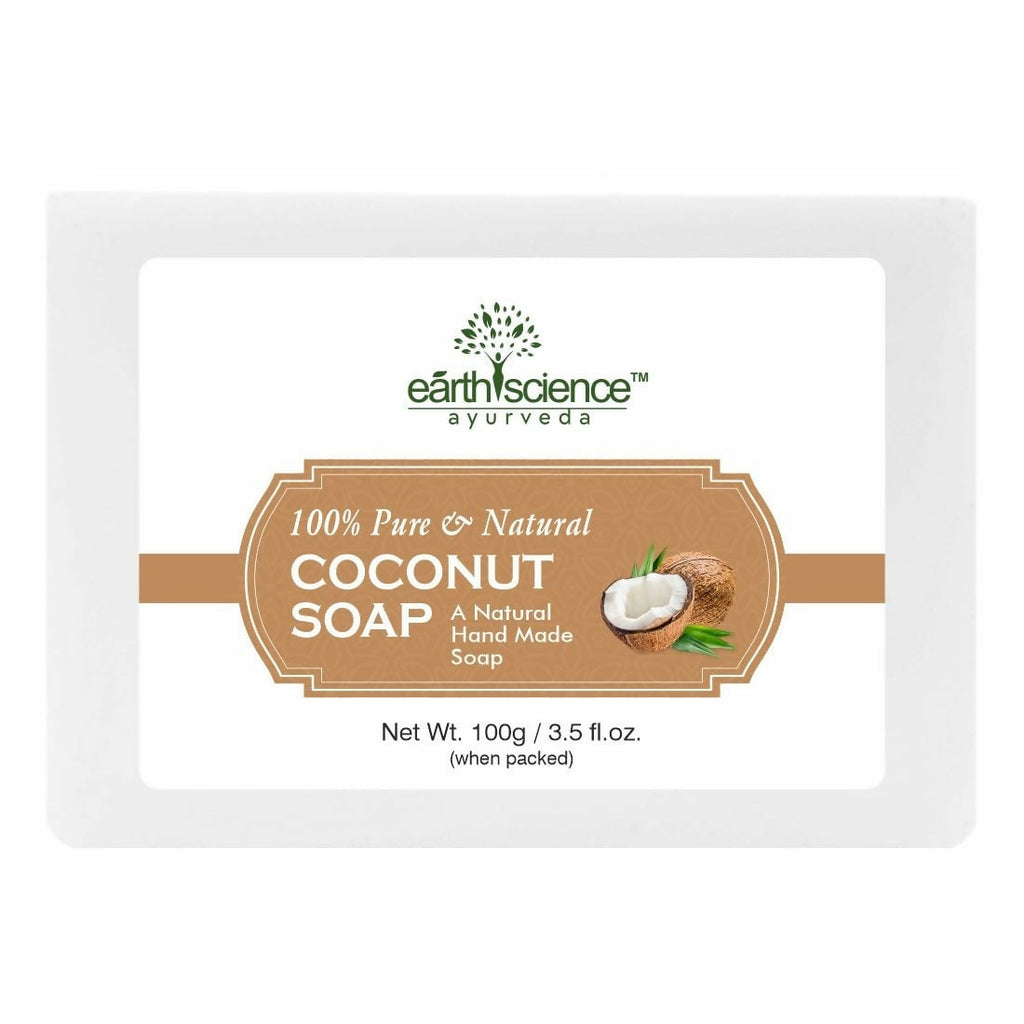 Earth Science Ayurveda Coconut Bath Soap | Grocsy