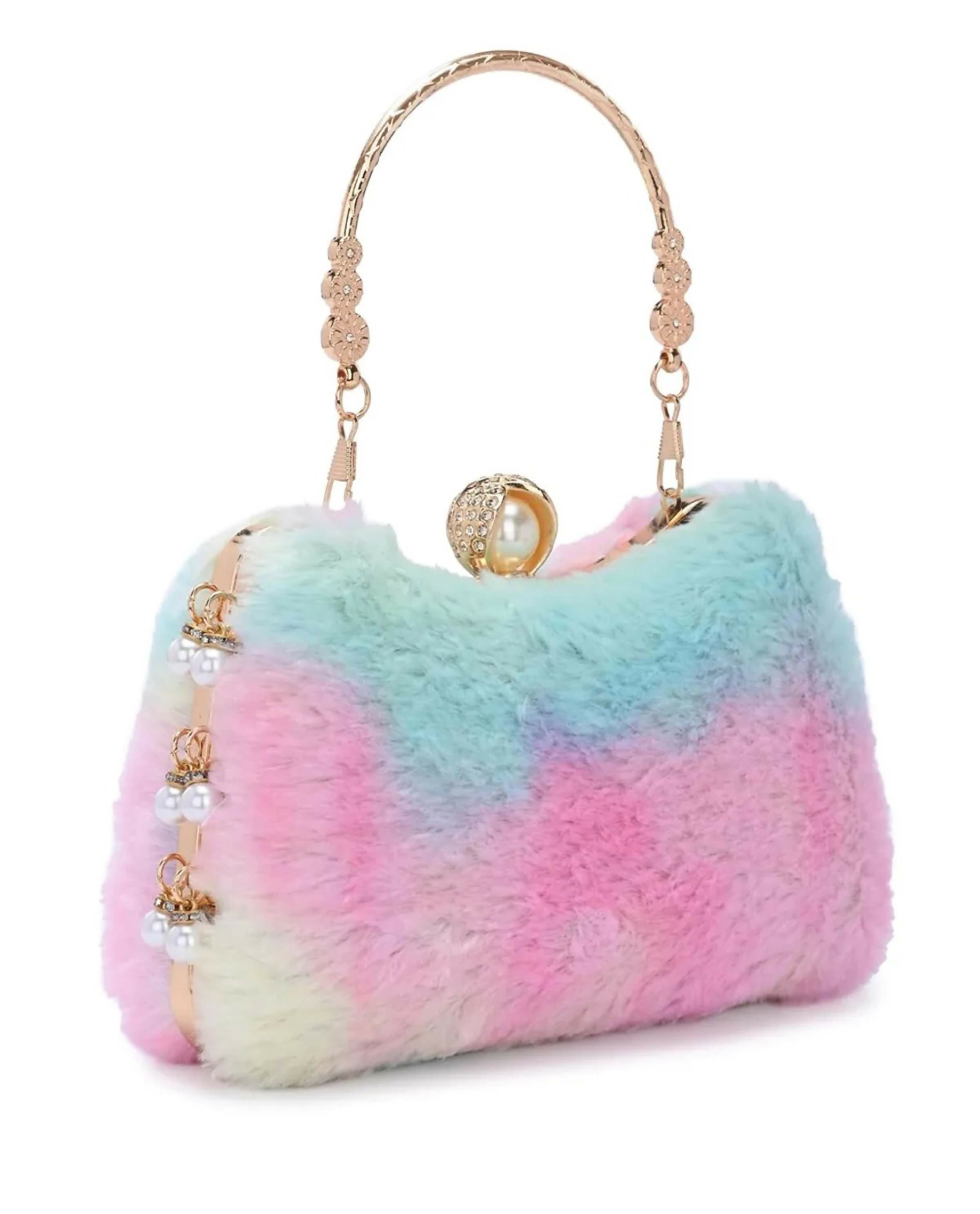 Joban Fashion Bridal Hand Clutch For Women & Young Girls - Multicolor | Grocsy