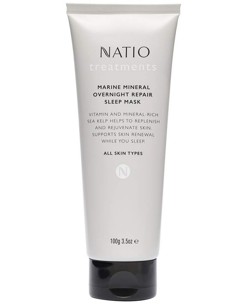 Natio Treatments Marine Mineral Overnight Repair Sleep Mask | Grocsy