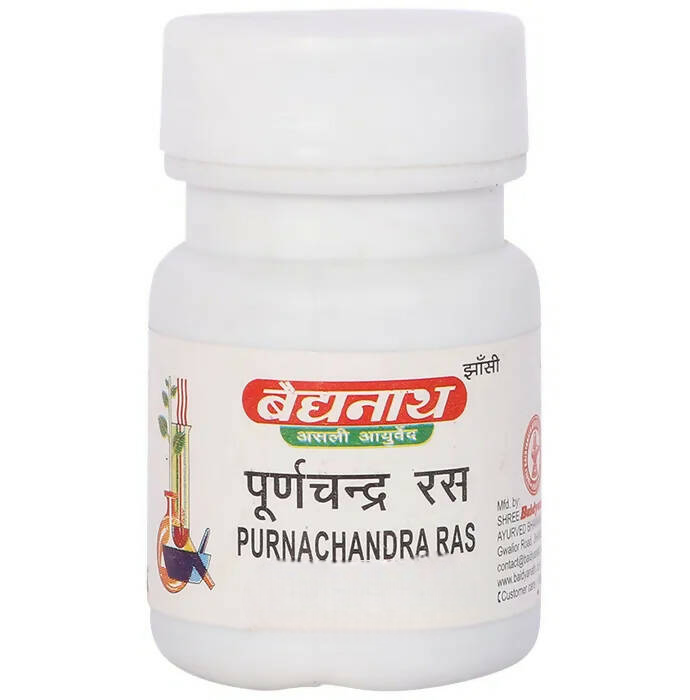 Baidyanath Jhansi Purnachandra Ras Tablets | Grocsy