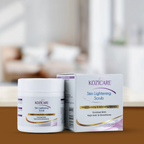 Healthvit Kozicare Skin Lightening Scrub For Deep Cleansing & Exfoliating Formula | Grocsy