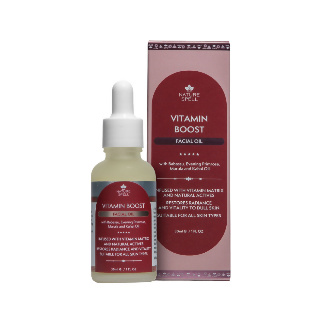Nature Spell Vitamin Boost Facial Oil | Grocsy