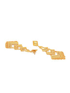 Golden Earrings (Gold) - Ruby Raang | Grocsy