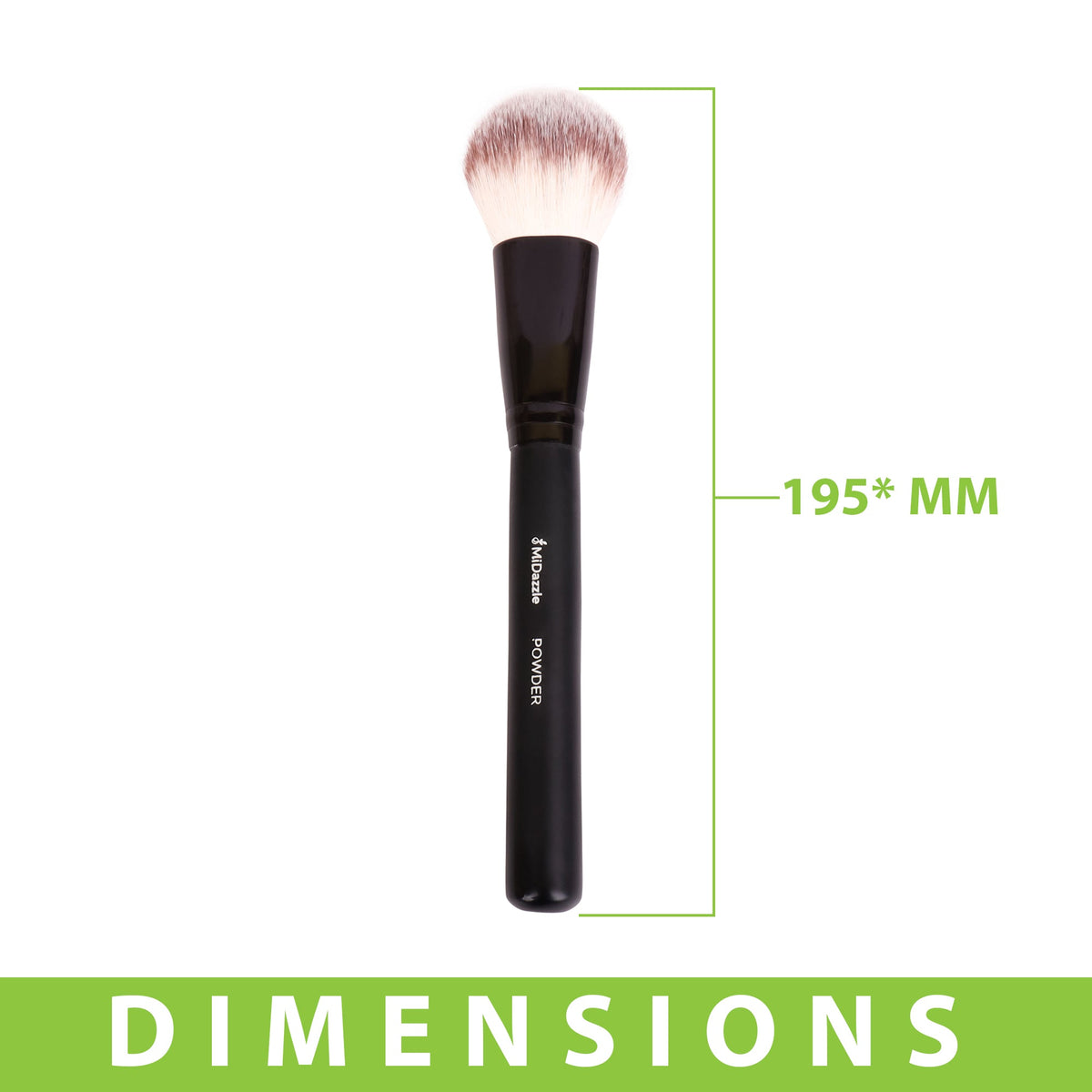 MiDazzle Powder Brush MIMB1312 | Grocsy