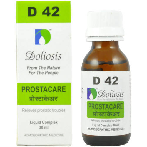 Doliosis Homeopathy D42 Prostacare Drops | Grocsy