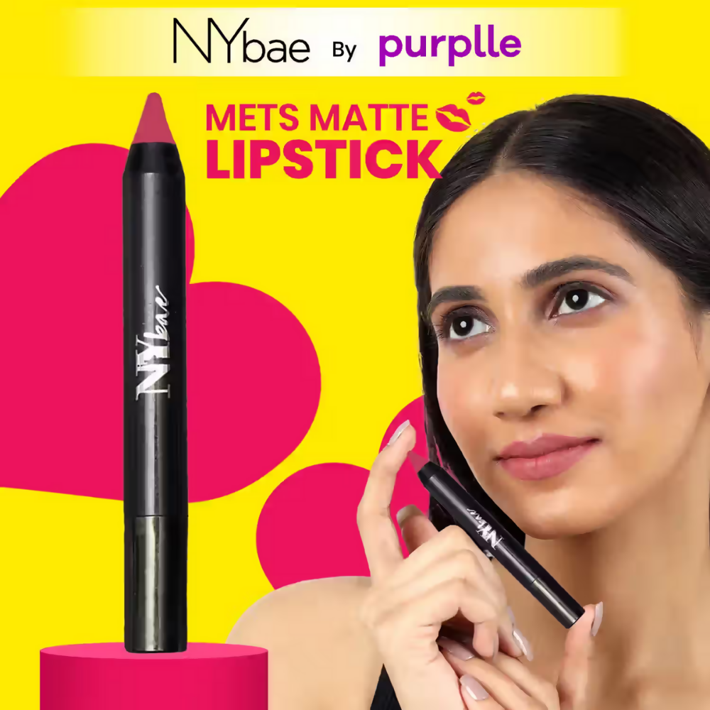 NY Bae Mets Matte Lip Crayon - Majestic Mauve 41 | Grocsy