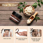 The Man Company Non-Sticky Daily Moisturizing Cream For Dry Skin | Grocsy