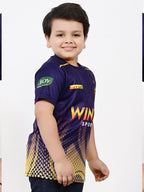 Baesd Boys Sports Round Neck Printed Cricket Jersey IPL, T20 T-shirt | Grocsy