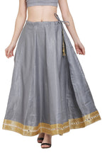 Asmaani Grey Color Maxi Skirt | Grocsy