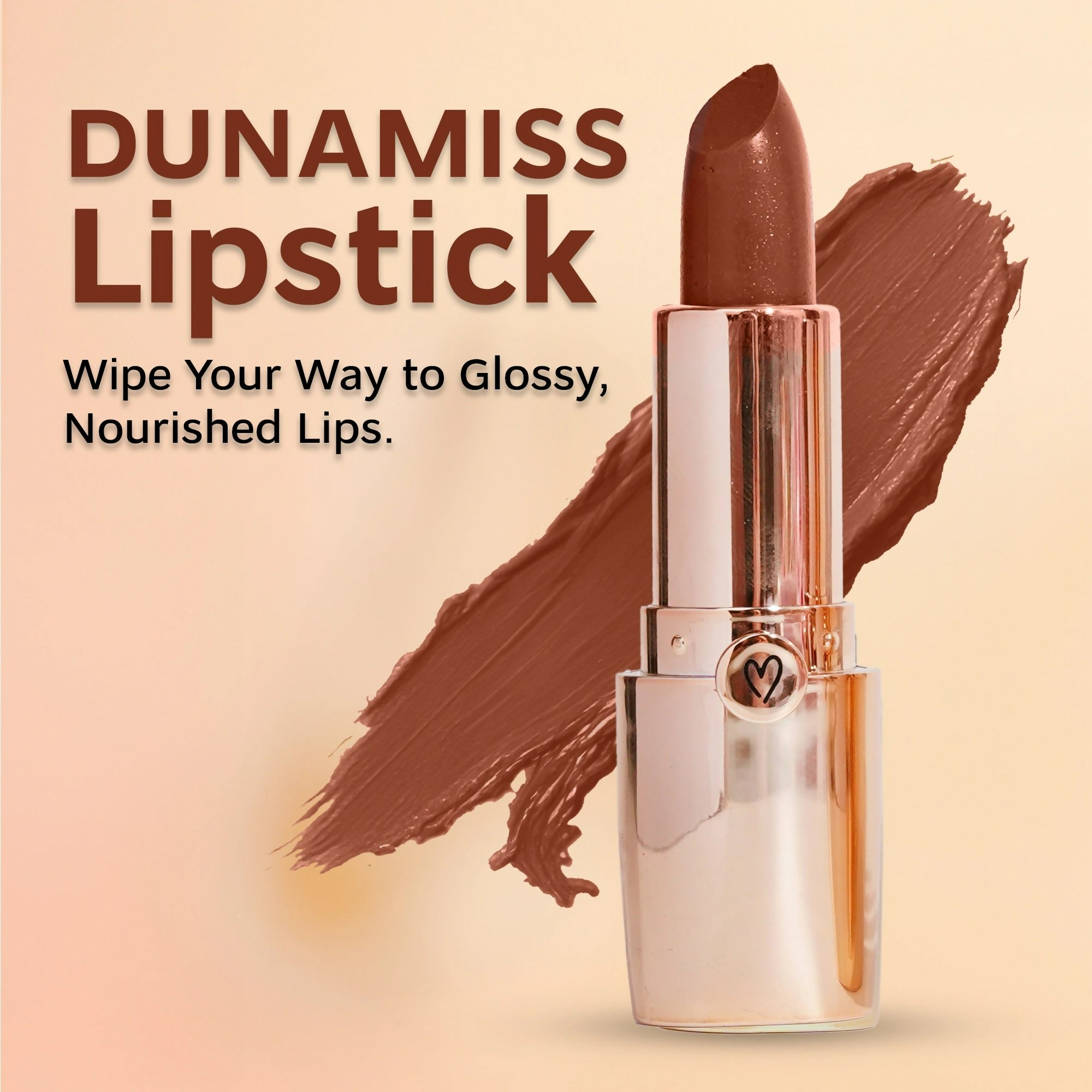 Dunamiss Carla Cinnamon Brown Satin Lipstick | Grocsy