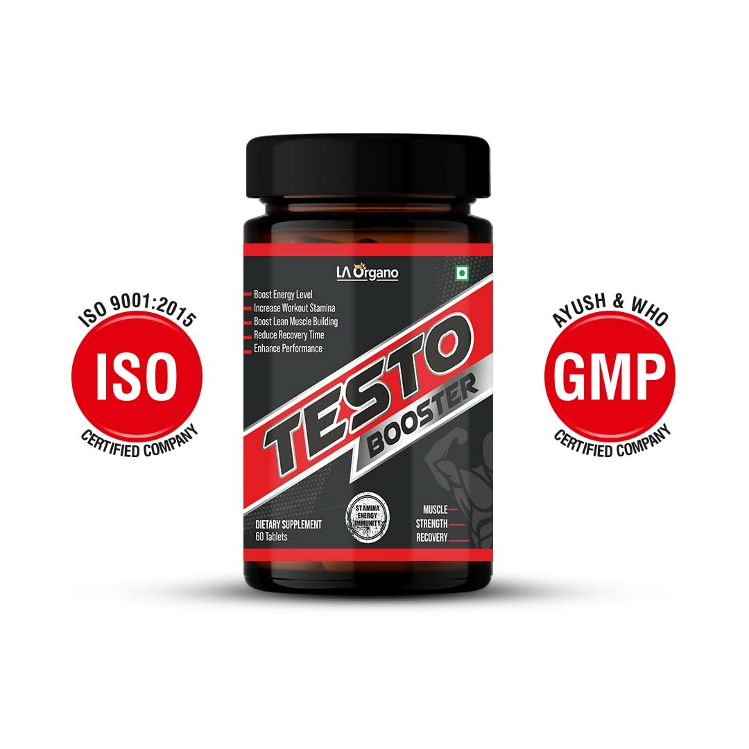 LA Organo Testo Booster Tablets | Grocsy