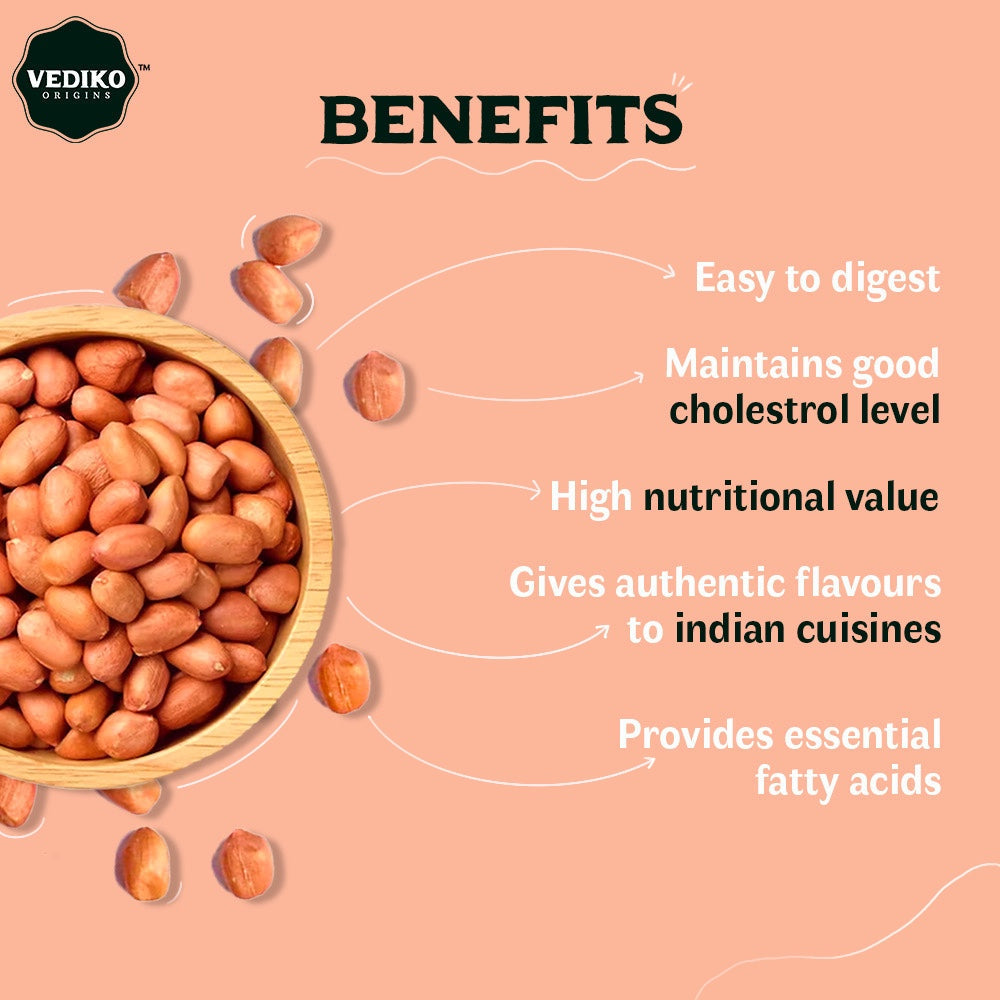 Vediko Origins Groundnut Oil | Grocsy