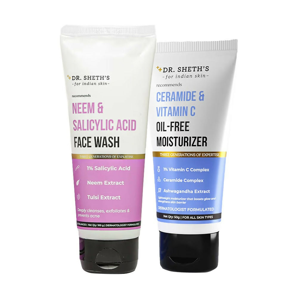 Dr. Sheth's Cleanse & Prevent Acne Combo | Grocsy