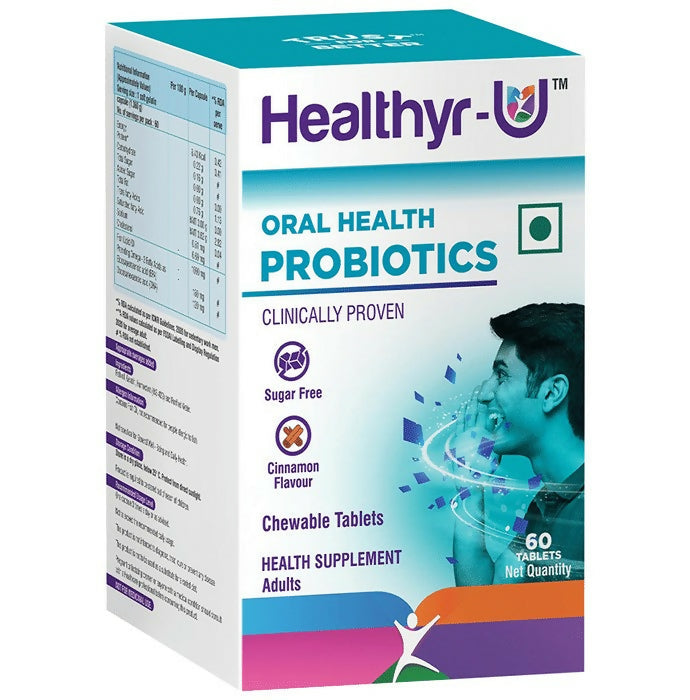 Healthyr-U Oral Health Probiotics Tablets | Grocsy