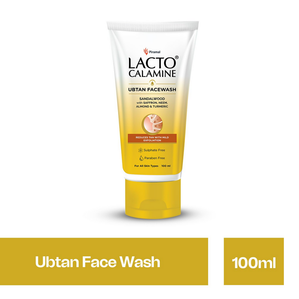 Lacto Calamine Ubtan Face Wash for Glowing Skin | Grocsy