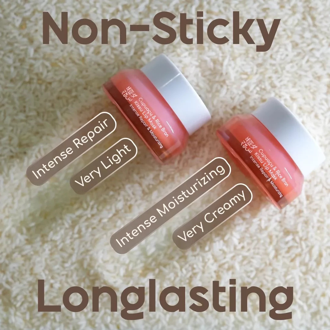 Beyond Rice Capuacu & Rice Bran Kissu Lip Mask | Grocsy