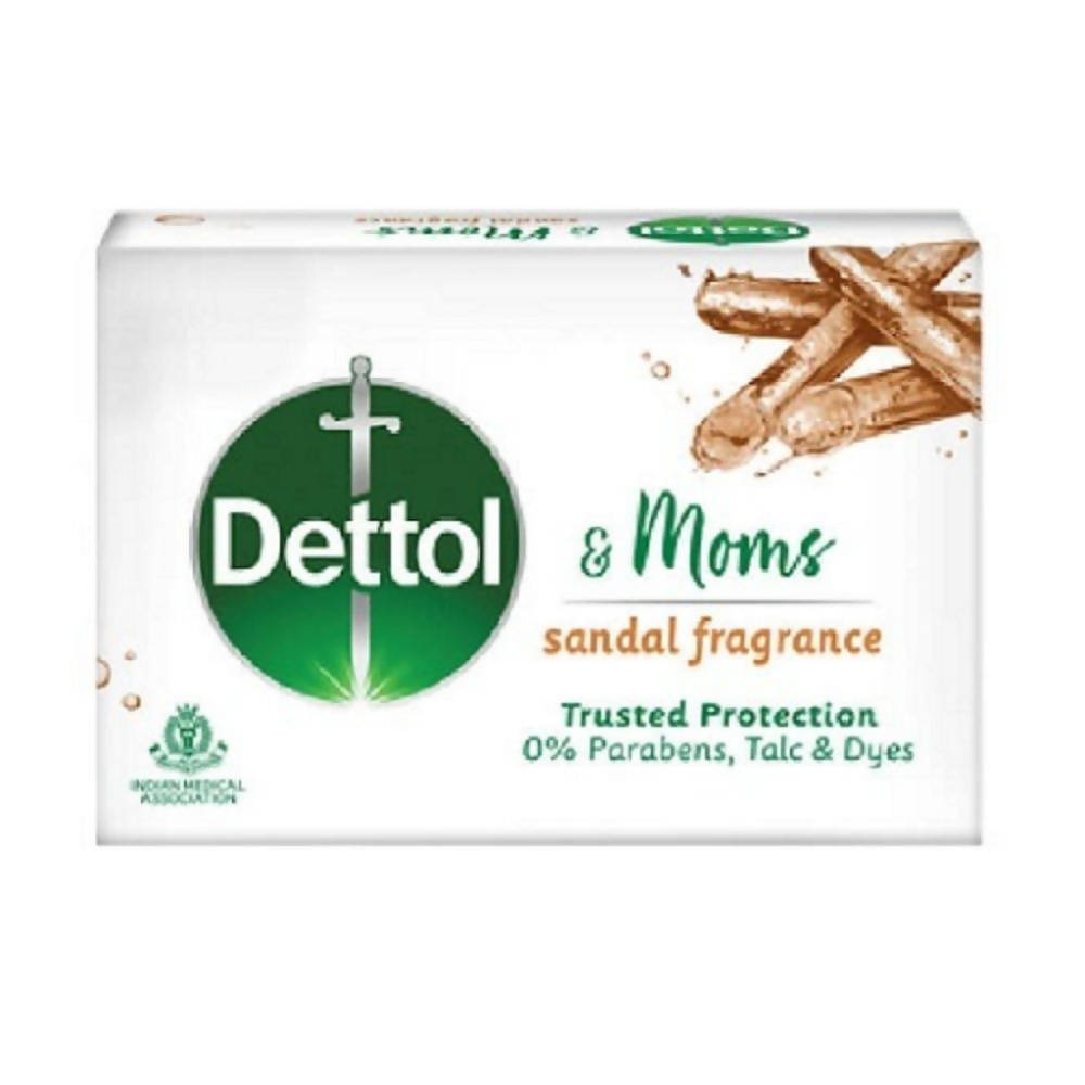 Dettol & Moms Sandal Fragrance Bathing Soap Bar | Grocsy