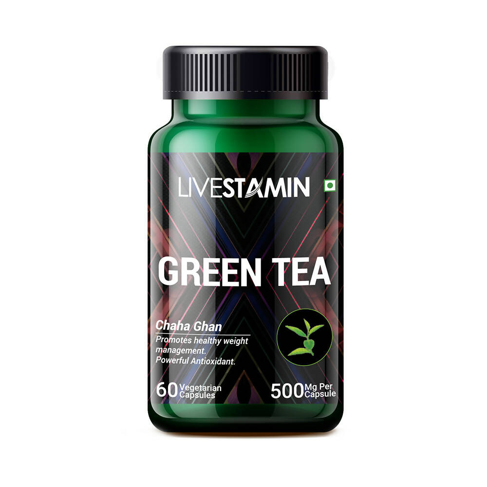 Livestamin Green Tea Capsules | Grocsy