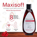 Maxisoft Herbal Baby Massage Oil | Grocsy