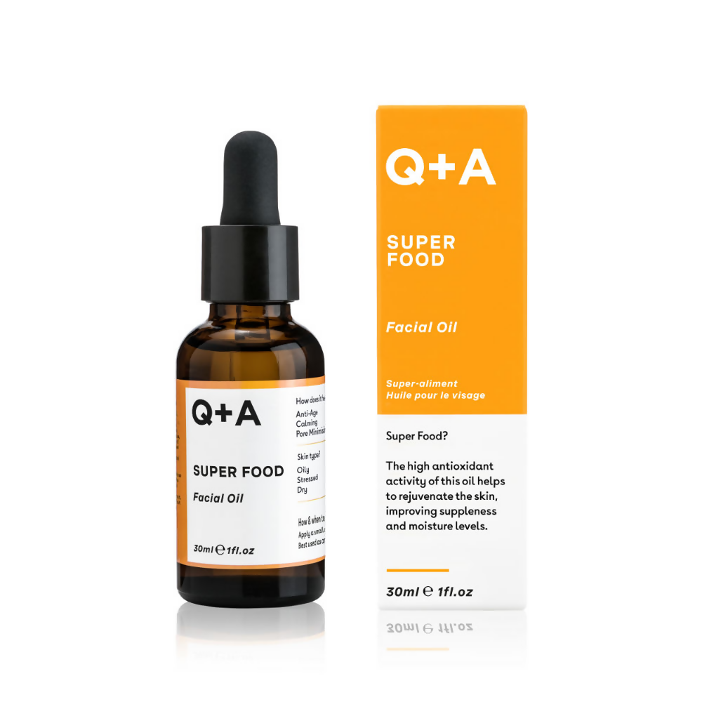 Q+A Super Food Facial Oil | Grocsy