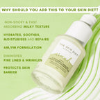 The Skin Diet Avocado Milky Glow Serum for Even Skin Tone with Hyaluronic Acid for Dull Skin | Grocsy