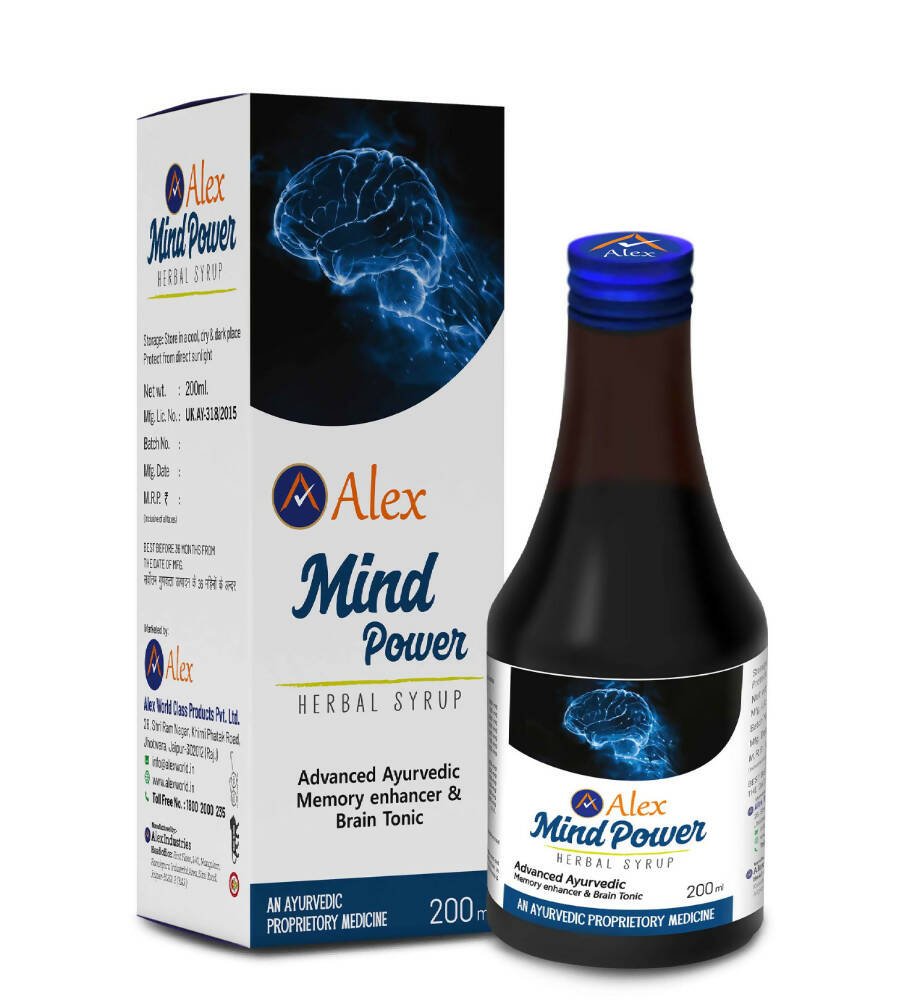 Alex Mind Power Herbal Syrup | Grocsy