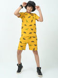 Chilins Kids Boys Girls Cotton Co-ord set Printed | Grocsy